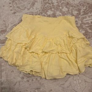 Two ruffled skirts, trendy and good for summer